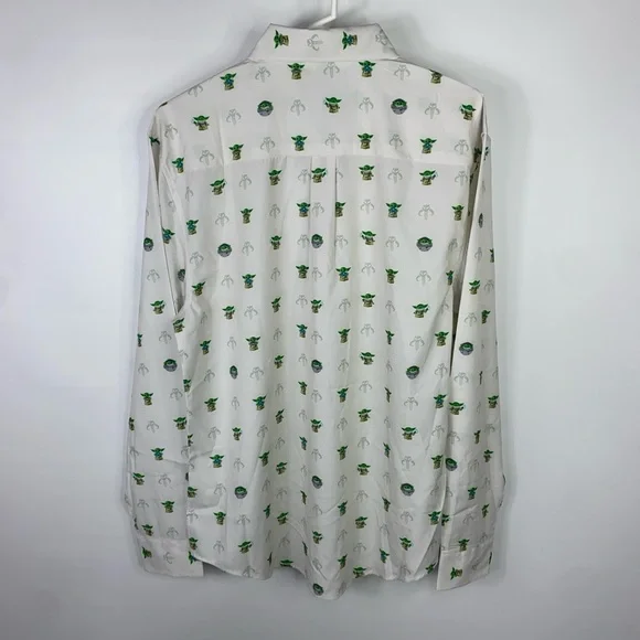 RSVLTS Star Wars Mandalorian Child Diamond Grogu Yoda Kunuflex Shirt Men’s M New